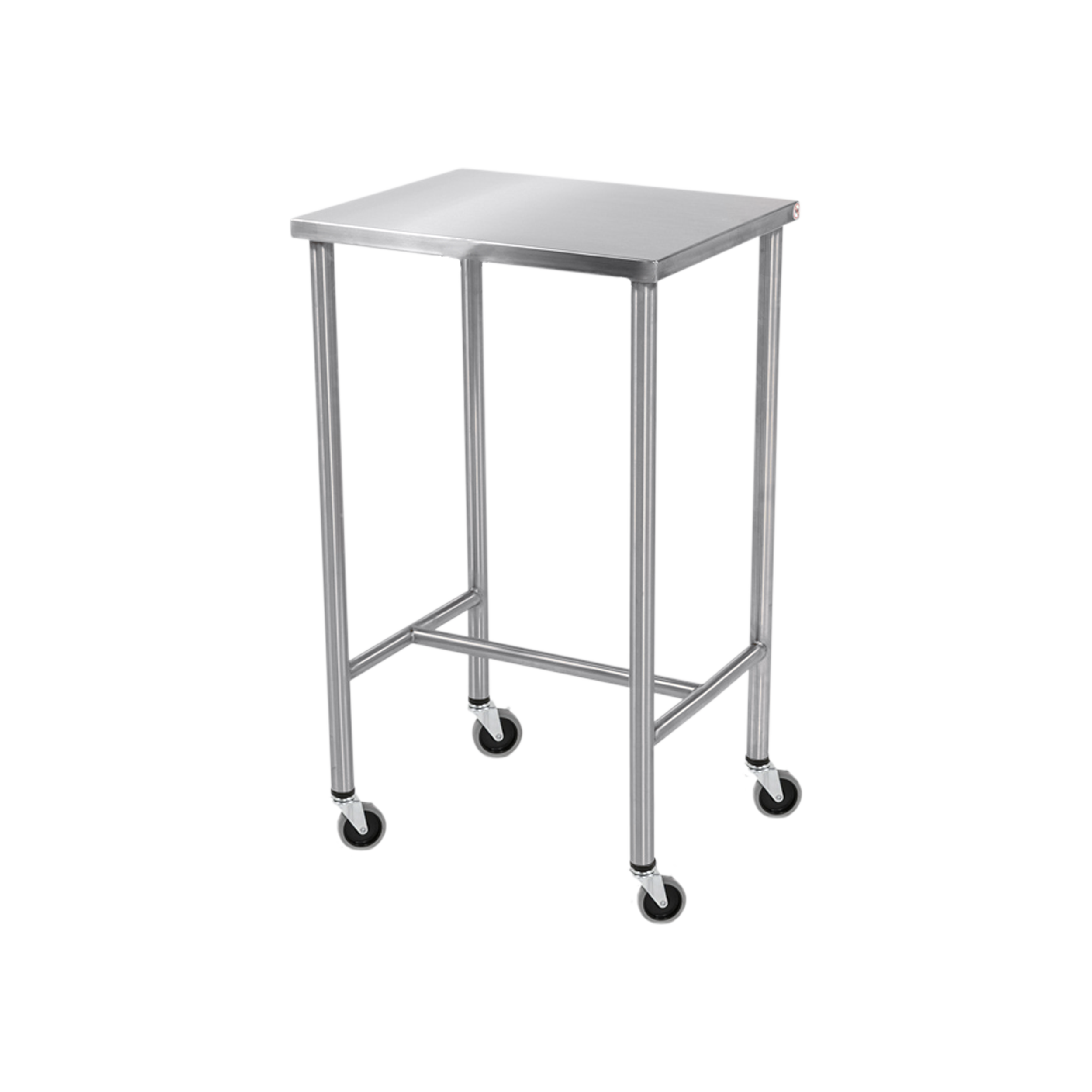 Stainless Steel MR Conditional Medical Instrument Table with H